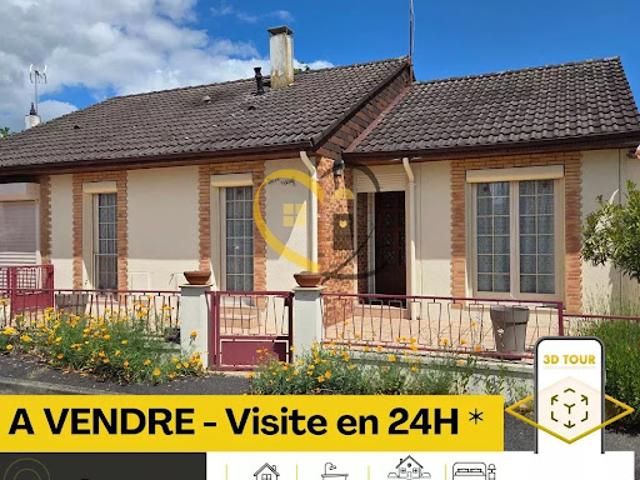 Vente Maison 4 pièces 102 m2 Bourges