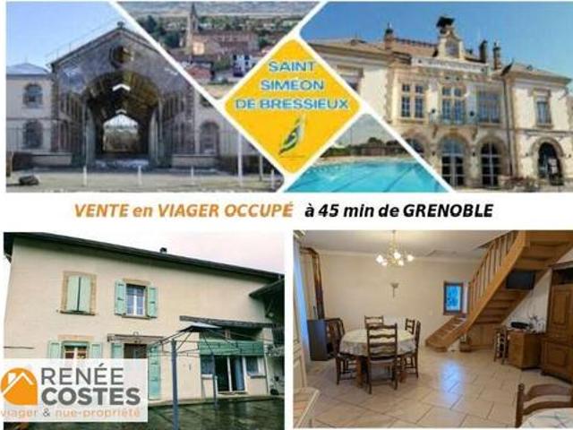 Vente Maison 4 pièces 119 m2 La Côte Saint André