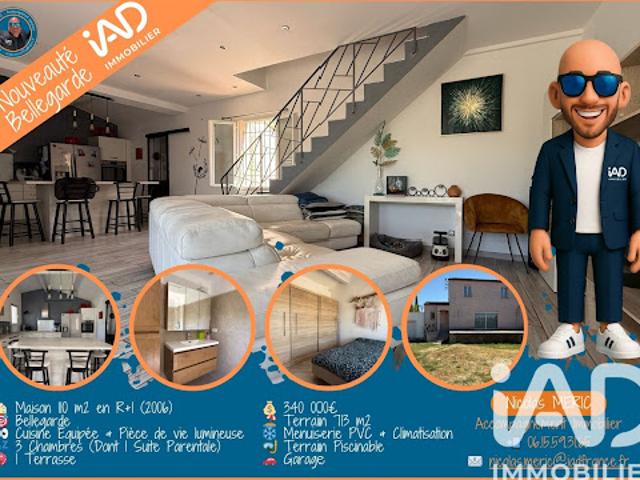 Vente Maison 4 pièces 110 m2 Bellegarde