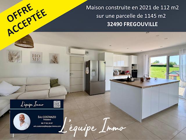 Vente Maison 4 pièces 112 m2 L'Isle Jourdain