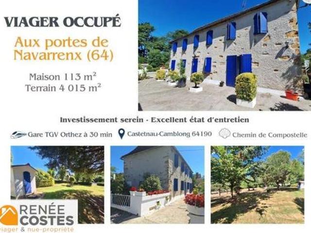 Vente Maison 4 pièces 113 m2 Navarrenx