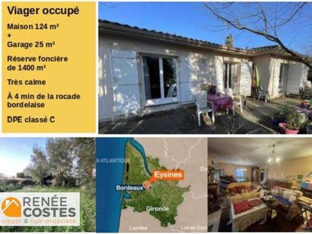 Vente Maison 4 pièces 124 m2 Bordeaux