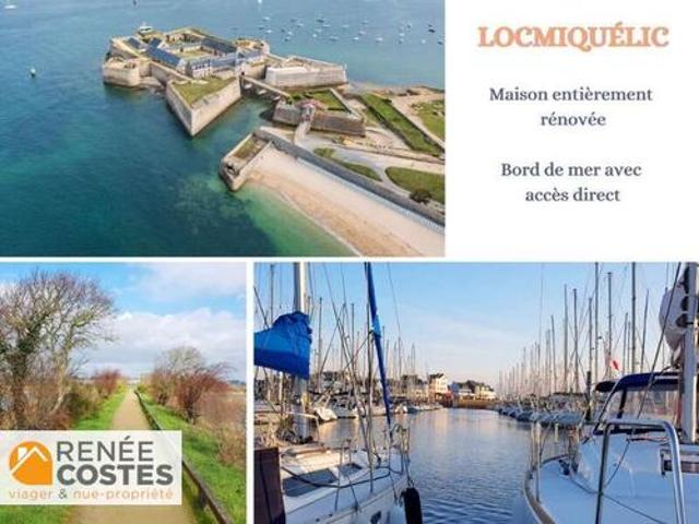 Vente Maison 4 pièces 127 m2 Locmiquélic
