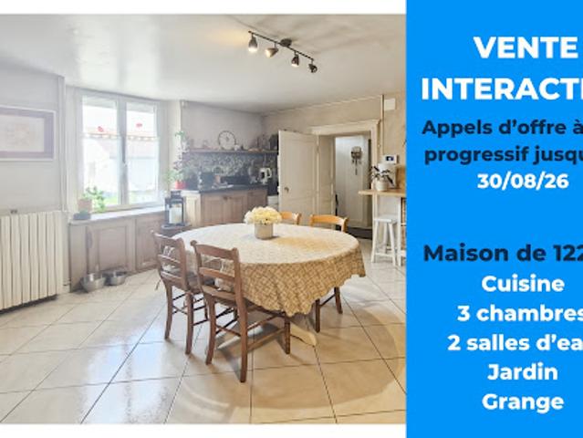 Vente Maison 4 pièces 122 m2 Godoncourt