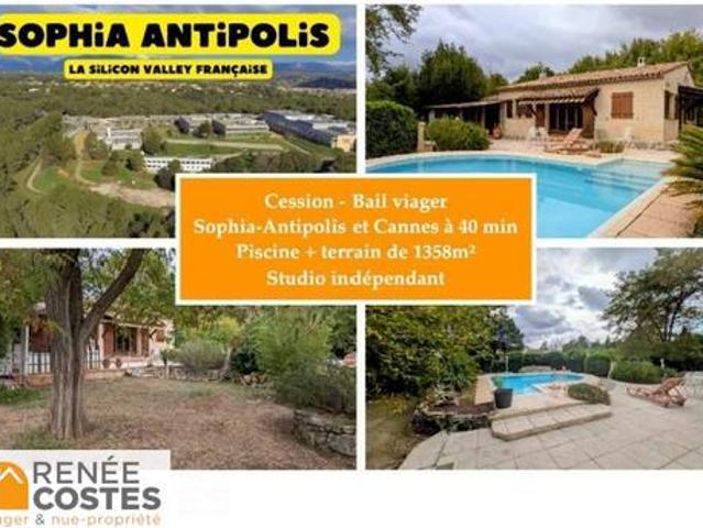 Vente Maison 4 pièces 139 m2 Saint Cézaire sur Siagne