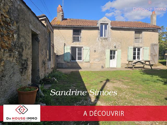 Vente Maison 4 pièces 130 m2 Lussac les Châteaux