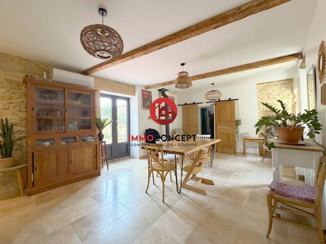 Vente Maison 4 pièces 130 m2 Laudun l'Ardoise