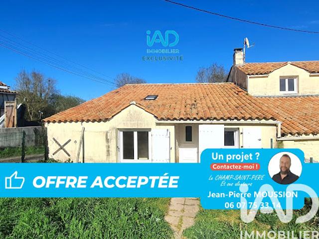 Vente Maison 4 pièces 68 m2 Saint Vincent sur Graon