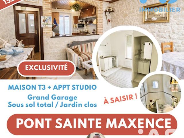 Vente Maison 4 pièces 70 m2 Pont Sainte Maxence