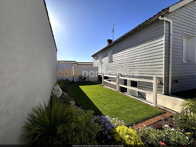 Vente Maison 4 pièces 72 m2 Saint Vincent sur Jard