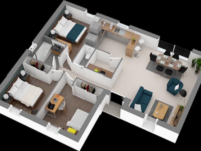 Vente Maison 4 pièces 76 m2 Baden