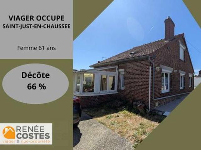 Vente Maison 4 pièces 76 m2 Saint Just en Chaussée