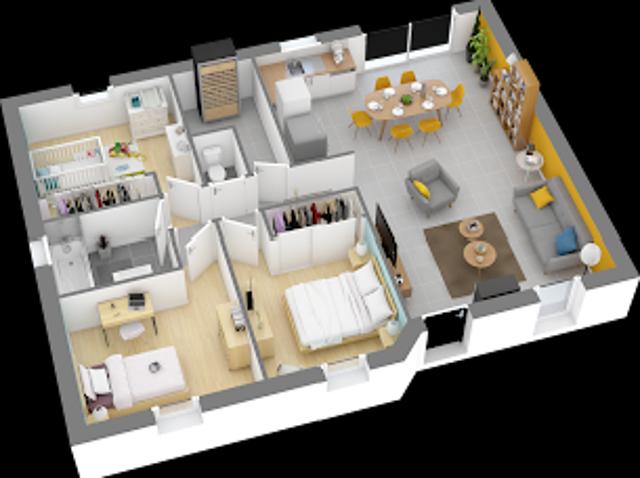 Vente Maison 4 pièces 76 m2 Sainte Reine de Bretagne