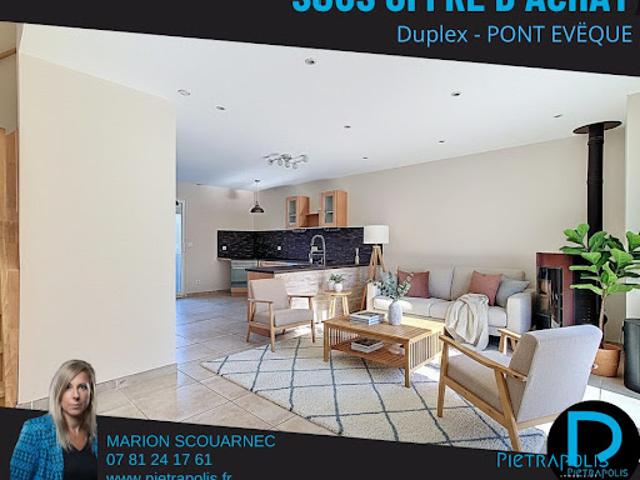 Vente Maison 4 pièces 78.59 m2 Pont Evêque