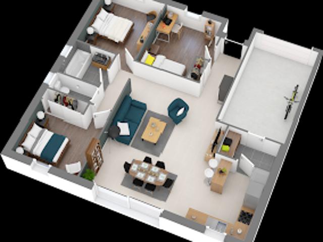 Vente Maison 4 pièces 80 m2 Brach