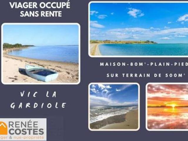 Vente Maison 4 pièces 80 m2 Vic la Gardiole