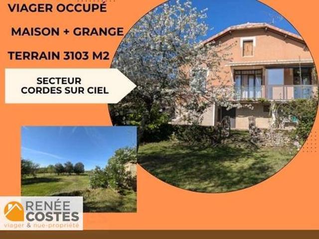Vente Maison 4 pièces 81 m2 Cordes sur Ciel