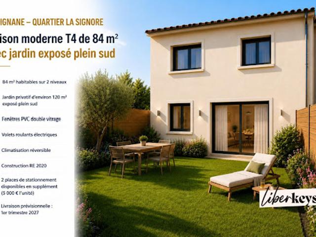 Vente Maison 4 pièces 84.34 m2 Marignane