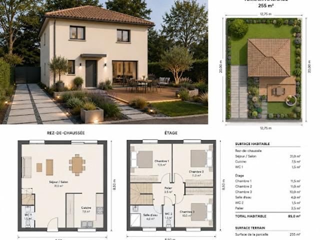 Vente Maison 4 pièces 85 m2 Carnoules