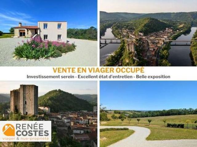 Vente Maison 4 pièces 85 m2 Saint Vincent Rive d'Olt