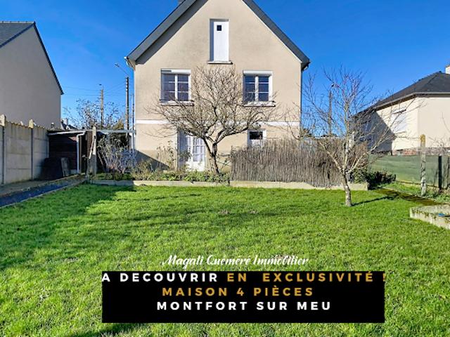 Vente Maison 4 pièces 86 m2 Montfort sur Meu