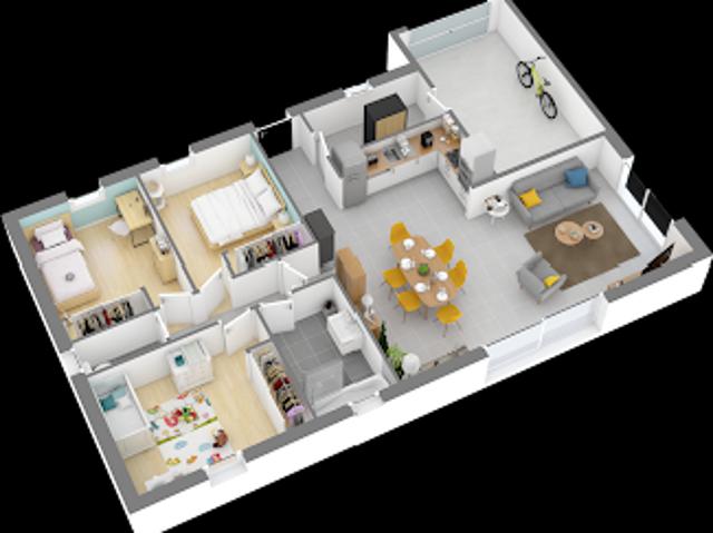 Vente Maison 4 pièces 86 m2 Marzan