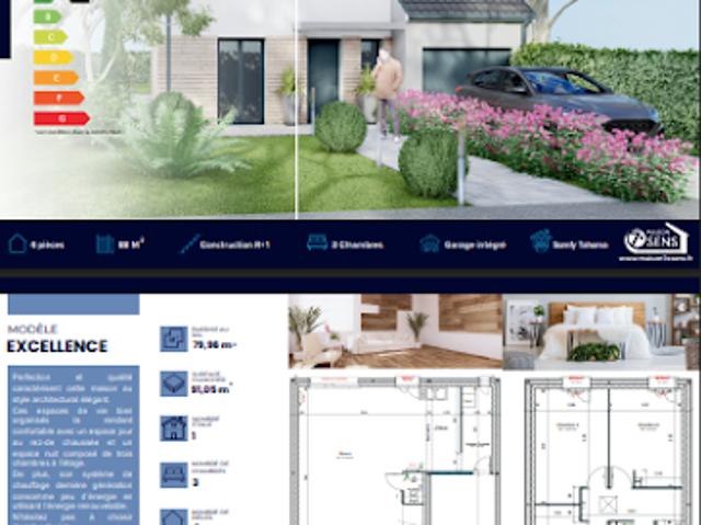 Vente Maison 4 pièces 88 m2 Courbevoie