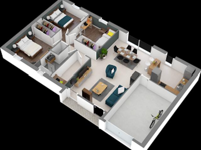 Vente Maison 4 pièces 89 m2 Avessac