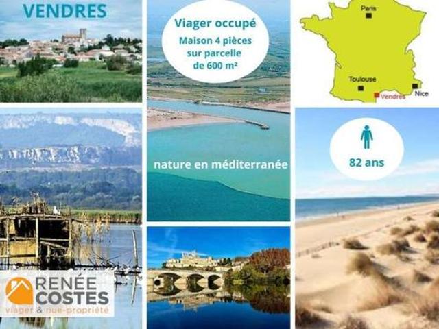 Vente Maison 4 pièces 89 m2 Vendres