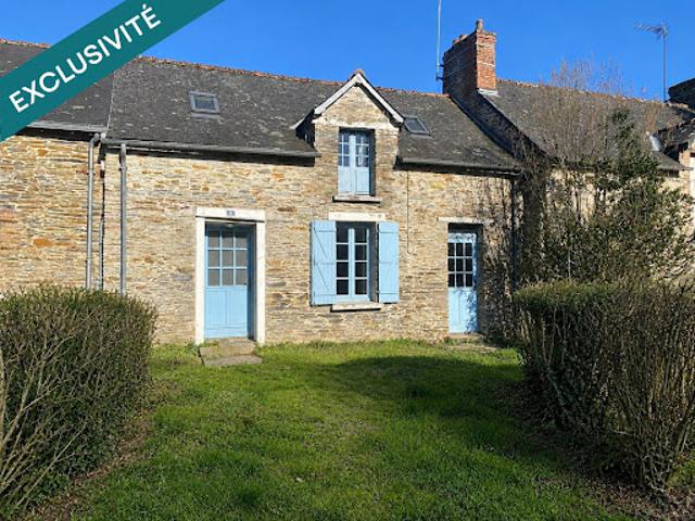 Vente Maison 4 pièces 90 m2 Sainte Anne sur Vilaine