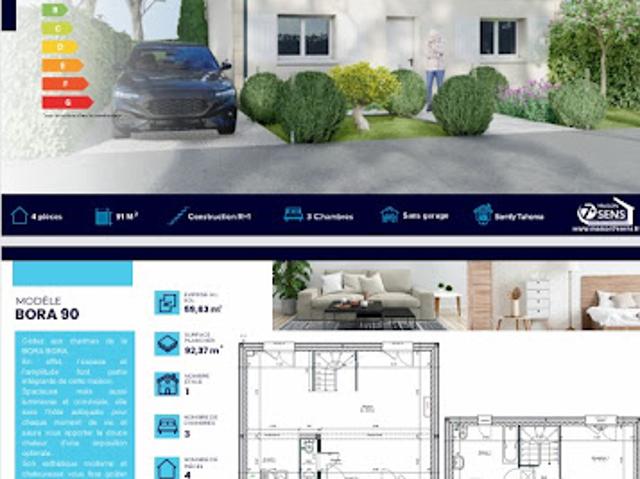 Vente Maison 4 pièces 91 m2 Noisy le Grand