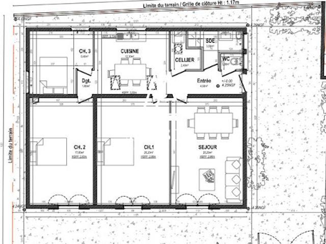 Vente Maison 4 pièces 92 m2 Ares