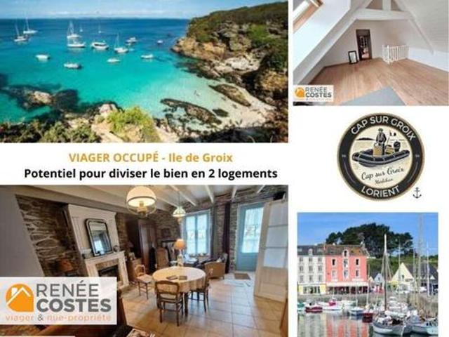 Vente Maison 4 pièces 92 m2 Groix