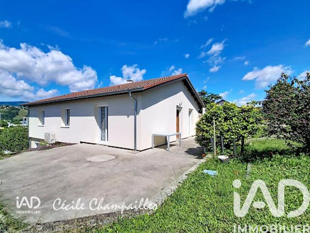 Vente Maison 4 pièces 92 m2 Saint Clair du Rhône