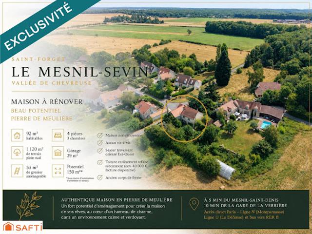 Vente Maison 4 pièces 92 m2 Saint Forget