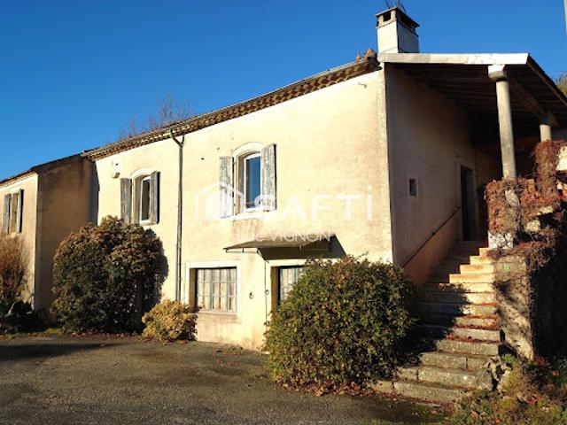 Vente Maison 4 pièces 92 m2 Saint Vincent Rive d'Olt