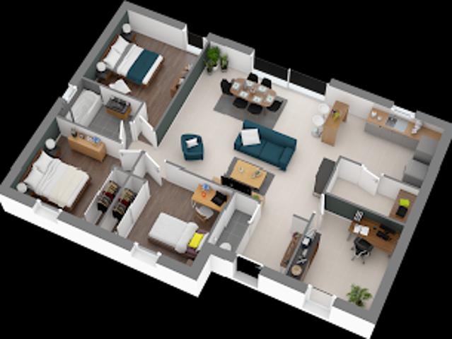 Vente Maison 4 pièces 93 m2 Coudroy