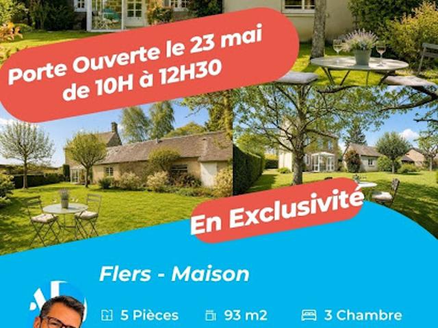 Vente Maison 4 pièces 93 m2 Flers