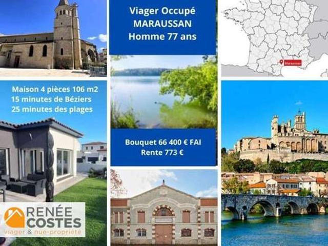 Vente Maison 4 pièces 94 m2 Beziers