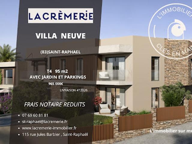 Vente Maison 4 pièces 95.02 m2 Saint raphael