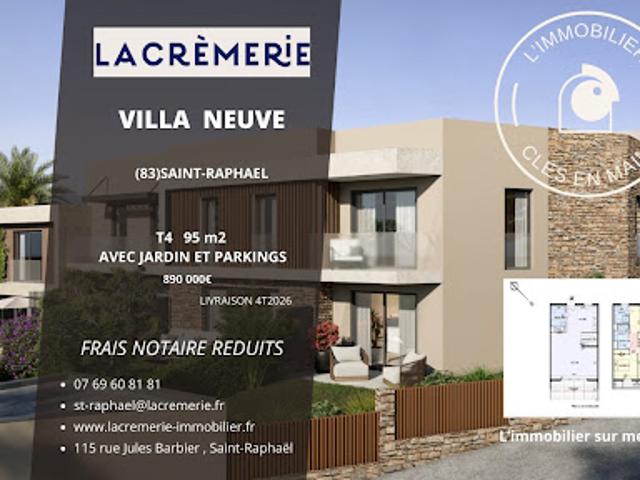 Vente Maison 4 pièces 95.02 m2 Saint raphael