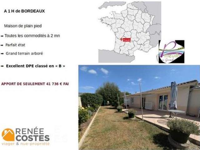 Vente Maison 4 pièces 95 m2 Pineuilh