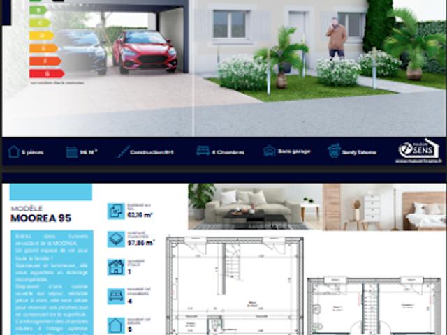 Vente Maison 4 pièces 96 m2 Courbevoie