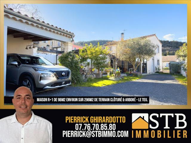 Vente Maison 4 pièces 97 m2 Le Teil