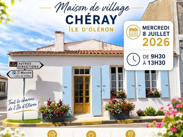 Vente maison 4 pièces Cheray 17