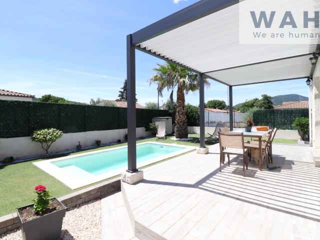 VENTE MAISON 4 PIÈCES AVEC PISCINE 34190 SAINT BAUZILLE DE PUTOIS