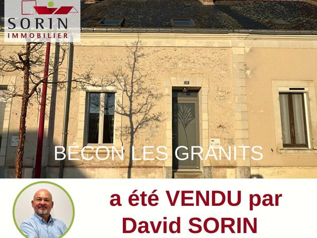 Vente maison 4 pièces Bécon les Granits 49