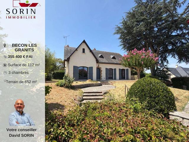 Vente maison 4 pièces Bécon les Granits 49