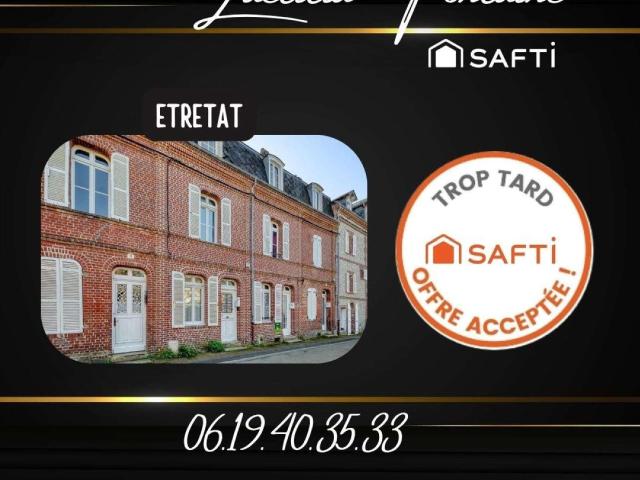 Vente maison 4 pièces Étretat 76