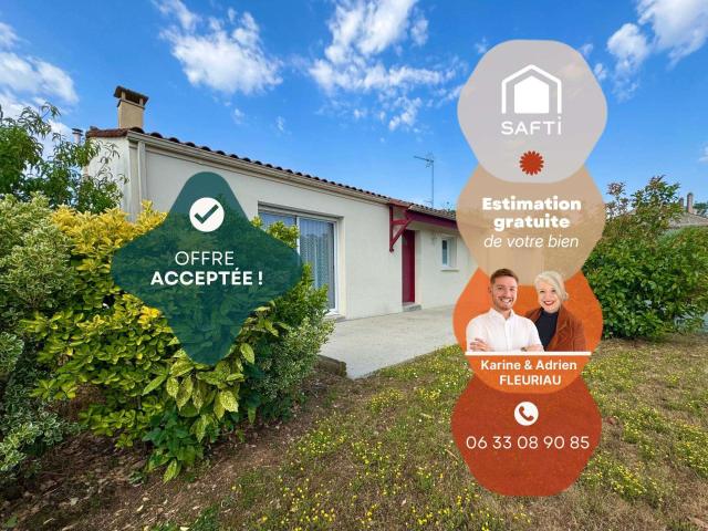 Vente maison 4 pièces Fontenay le Comte 85